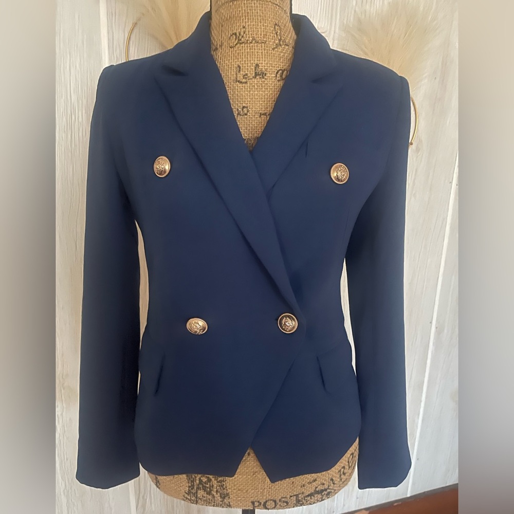 Womens Double Breasted Blazer